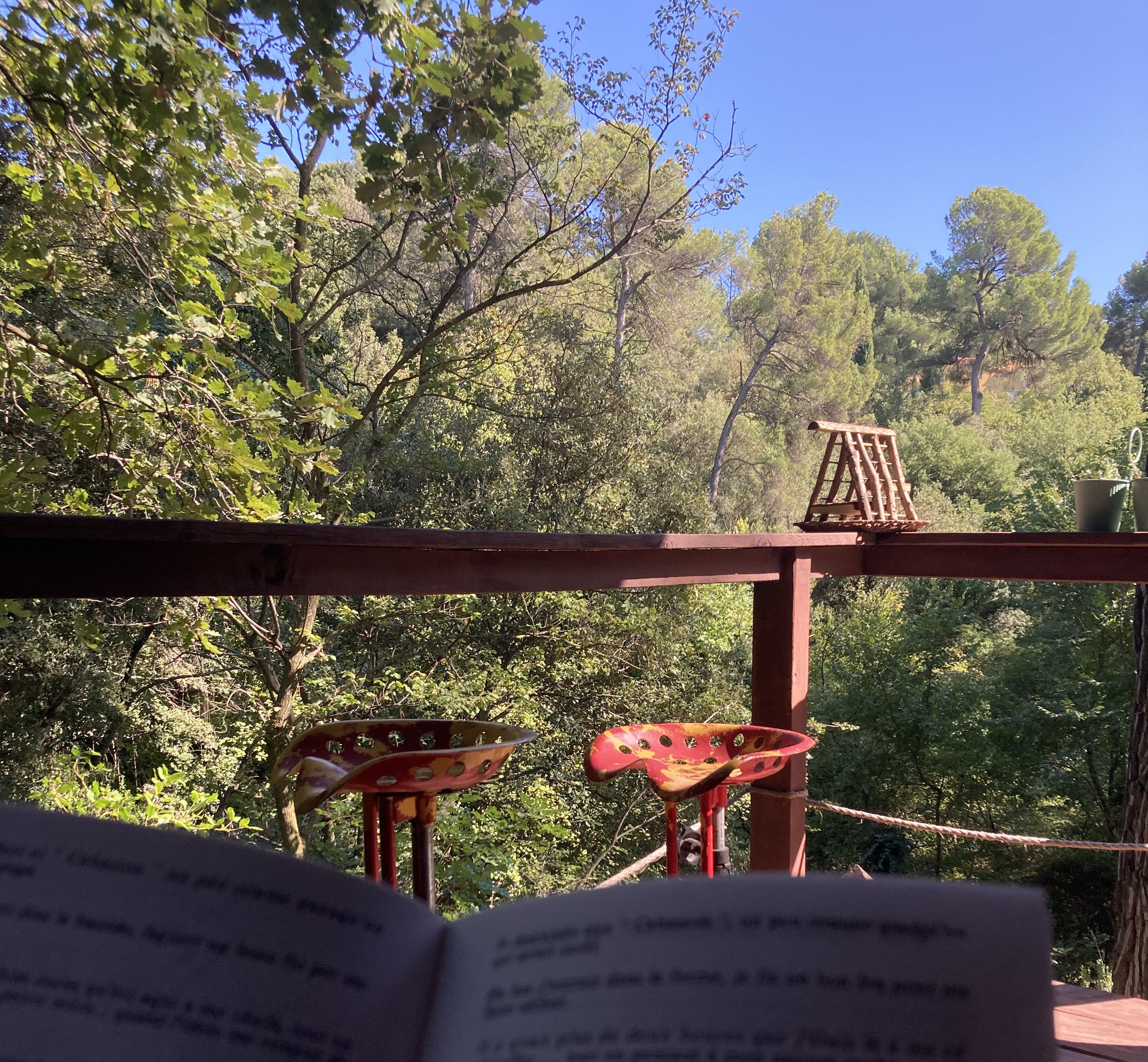 Environnement nature autour du cabanon à Aix-en-Provence